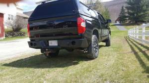 Expedition One - Expedition One TT07-13-RB-BARE RangeMax Rear Bumper for Toyota Tundra 2007-2013 - Bare Steel - Image 2