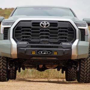 DV8 Offroad - DV8 Offroad FBTT2-05 Centric Series Front Bumper for Toyota Tundra 2022-2024 - Image 17