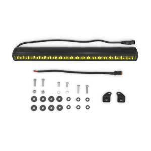 DV8 Offroad - DV8 Offroad BE20SW105W-A 20" Elite Series Single Row Amber LED Light Bar - Image 2