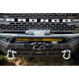 DV8 Offroad - DV8 Offroad BE20SW105W-A 20" Elite Series Single Row Amber LED Light Bar - Image 9