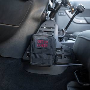 DV8 Offroad - DV8 Offroad CCJK-01 Center Console Molle Panels with Device Bridge for Jeep Wrangler JK 2007-2018 - Image 10