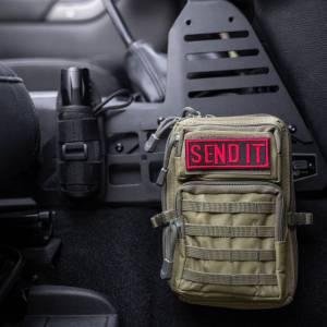 DV8 Offroad - DV8 Offroad CCJK-01 Center Console Molle Panels with Device Bridge for Jeep Wrangler JK 2007-2018 - Image 12