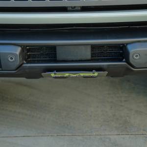 DV8 Offroad - DV8 Offroad LPBR-05 Capable Bumper Slanted Front License Plate Mount for Ford Bronco 2021-2024 - Image 14