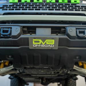 DV8 Offroad - DV8 Offroad LPBR-05 Capable Bumper Slanted Front License Plate Mount for Ford Bronco 2021-2024 - Image 19