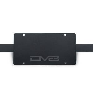 DV8 Offroad - DV8 Offroad LPBR-04 Capable Front Bumper License Plate Mount for Ford Bronco 2021-2024 - Image 1