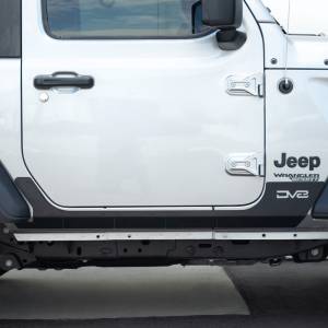 DV8 Offroad - DV8 Offroad SRJL-29 Rock Skins for 2-Door Jeep Wrangler JL 2018-2024 - Image 7