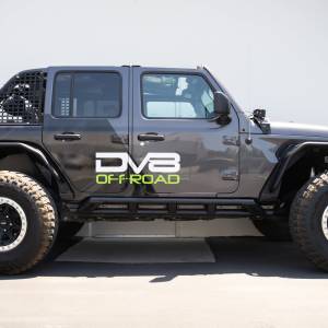 DV8 Offroad - DV8 Offroad SRJL-07 FS-15 Series Rock Sliders for 4-Door Jeep Wrangler JL 2018-2024 - Image 6