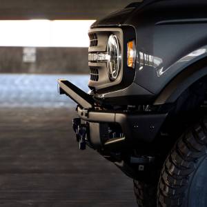 DV8 Offroad - DV8 Offroad LBBR-04 Factory Modular Front Bumper with Bull Bar for Ford Bronco 2021-2024 - Image 8