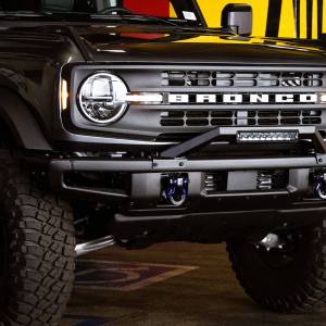 DV8 Offroad - DV8 Offroad LBBR-04 Factory Modular Front Bumper with Bull Bar for Ford Bronco 2021-2024 - Image 13