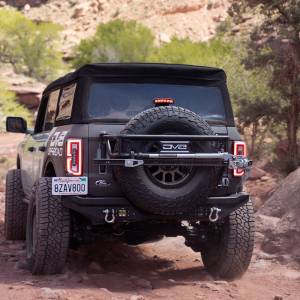 DV8 Offroad - DV8 Offroad TCBR-01 Spare Tire Guard and Accessory Mount for Ford Bronco 2021-2024 - Image 13