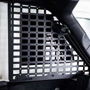 DV8 Offroad - DV8 Offroad MPJL-01 Rear Window Molle Storage Panels for 4-Door Jeep Wrangler JL 2018-2024 - Image 9
