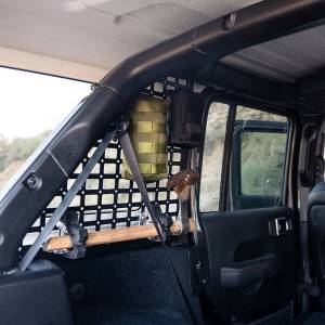 DV8 Offroad - DV8 Offroad MPJL-01 Rear Window Molle Storage Panels for 4-Door Jeep Wrangler JL 2018-2024 - Image 10