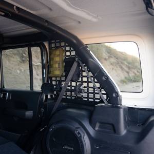 DV8 Offroad - DV8 Offroad MPJL-01 Rear Window Molle Storage Panels for 4-Door Jeep Wrangler JL 2018-2024 - Image 11