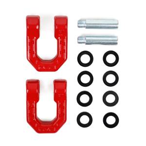 DV8 Offroad - DV8 Offroad UNSK-01RD Elite Series D-Ring Shackles - Pair - Image 3