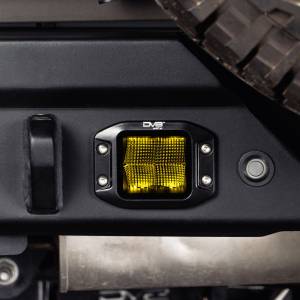 DV8 Offroad - DV8 Offroad BE3FMW40W-A Elite Series LED Amber Flush Mount Pod Light - Image 13