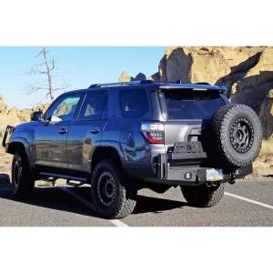 TrailReady - TrailReady 75600 Rear Bumper with Spare Tire Carrier for Toyota 4Runner 2014-2021 - Image 2