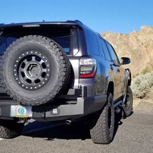 TrailReady - TrailReady 75600 Rear Bumper with Spare Tire Carrier for Toyota 4Runner 2014-2021 - Image 4