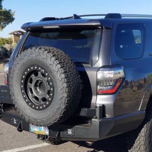 TrailReady - TrailReady 75600 Rear Bumper with Spare Tire Carrier for Toyota 4Runner 2014-2021 - Image 5