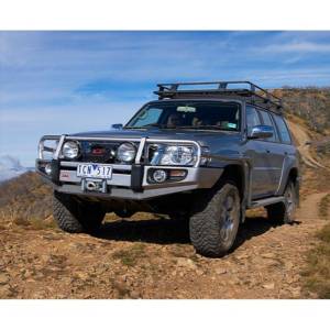 ARB 4x4 Accessories - ARB 3417300 Deluxe Front Bumper with Bull Bar for Nissan Patrol 2004-2021 - Image 2