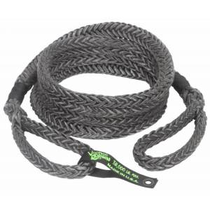 VooDoo Offroad 1300027 7/8" x 30' Black Syntheteic Recovery Rope with Bag