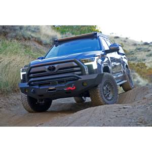 Expedition One - Expedition One TT22+FB-PC RangeMax Front Bumper for Toyota Tundra 2022-2024 - Textured Black Powder Coat - Image 3