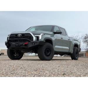 Expedition One - Expedition One TT22+UFB-H-BARE Ultra Front Bumper with Short Center Hoop for Toyota Tundra 2022-2024 - Bare Metal - Image 3