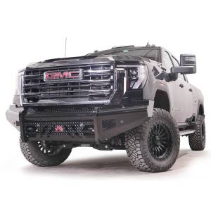 Fab Fours - Fab Fours GM24-S6261-1 Black Steel Front Bumper for GMC Sierra 2500/3500 2024 - Image 2