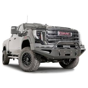 Fab Fours - Fab Fours GM24-RS6262-1 Red Steel Front Bumper with Pre-Runner Guard for GMC Sierra 2500HD/3500 2024 - Image 3