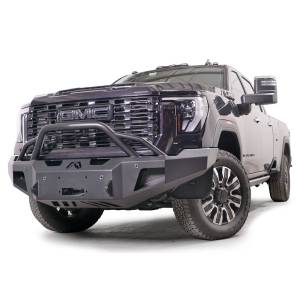 Fab Fours - Fab Fours GM24-A6252-B Premium Winch Front Bumper with Pre-Runner Guard for GMC Sierra 2500HD/3500 2024 - Bare - Image 3