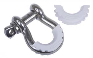 Daystar KU70056WH D-Ring and Shackle Isolator White Pair