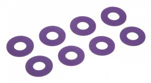 Daystar KU71074PR D-Ring and Shackle Washers Set Of 8 Purple
