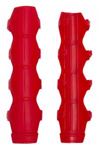 Daystar KU71127RE Universal Shock and Steering Stabilizer Armor Red with Mounting Rings Set of 4