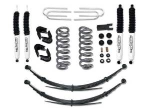 1978-1979 Ford Bronco 4x4 - 4" Lift Kit with Rear Leaf Springs by Tuff Country - 24716K