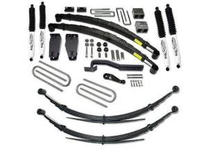 1980-1987 Ford F250 4x4 - 6" Lift Kit with Rear Leaf Springs by (fits vehicles with diesel, V10 or 460 gas engines) Tuff Country - 26822K
