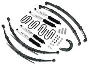 1988-1991 Chevy Suburban 1/2 ton 4x4 - 4" Lift Kit Heavy Duty Lift Kit by (fits models with 56" long Rear springs) Tuff Country - 14735k