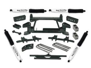 1988-1997 Chevy Truck K2500/3500 4x4 (8 Lug) - 4" Lift Kit by (fits models with stamped lower control arms) Tuff Country - 14824