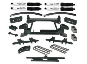 1988-1997 Chevy Truck K2500/3500 4x4 (8 Lug) - 6" Lift Kit by (fits models with stamped lower control arms) Tuff Country - 16824