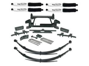 1988-1997 Chevy Truck K2500/3500 4x4 (8 Lug) - 6" Lift Kit with Rear Leaf Springs by (fits models with cast lower control arms only) Tuff Country - 16822K