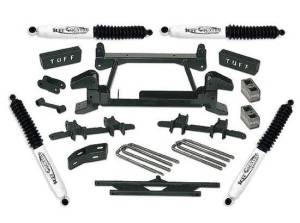 1992-1998 Chevy Suburban 2500 (8lug) 4x4 - 4" Lift Kit by (fits models with stamped lower control arms) Tuff Country - 14854