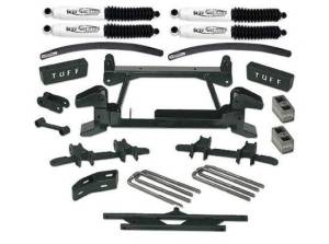 1992-1998 Chevy Suburban 2500 (8lug) 4x4 - 6" Lift Kit by (fits models with stamped lower control arms) Tuff Country - 16854