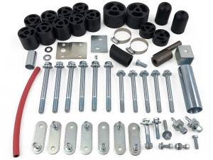 1997-2006 Jeep Wrangler TJ Rubicon & Unlimited (with 5 speed or auto transmission) - 2" Body Lift Kit Tuff Country - 42625