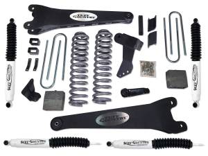 2017-2022 Ford F-250 Super Duty 4x4 with Gas Engine - 4" Performance Lift Kit by Tuff Country - 24989KN with Shocks