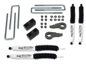 Tuff Country 12926KN Front/Rear 2" Lift Kit with Rear Lifted Blocks and U-Bolts for Chevy Silverado 1500 1999-2006