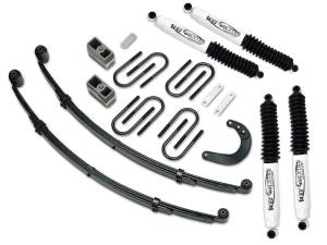 Tuff Country 14712KN Front/Rear 4" Lift Kit with Heavy Duty Front Springs Rear Blocks and Steering Arm for Chevy Suburban 1973-1987
