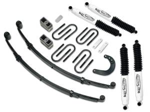 Tuff Country 14730KN Front/Rear 4" Lift Kit with EZ-Ride Front Springs Rear Blocks for Chevy K5 Blazer 1988-1991