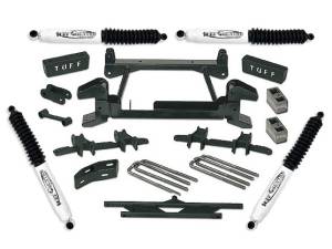 Tuff Country 14853KN Front/Rear 4" Lift Kit with Cast Lower Control Arms for Chevy Suburban 1992-1998