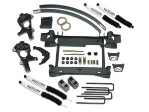 Tuff Country 14955KN Front/Rear 4" Lift Kit with Knuckles and 1 Piece Sub-Frame for Chevy Silverado 1500 1999-2005