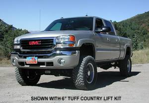 Tuff Country - Tuff Country 14955KN Front/Rear 4" Lift Kit with Knuckles and 1 Piece Sub-Frame for GMC Sierra 1500 1999-2005 - Image 2