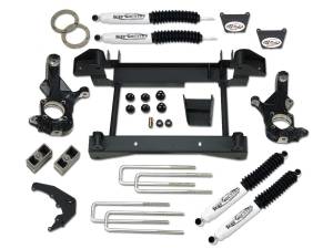 Tuff Country 14985KN Front/Rear 4" Lift Kit with Knuckles and 1 Piece Sub-Frame for Chevy Silverado 2500HD 2001-2010