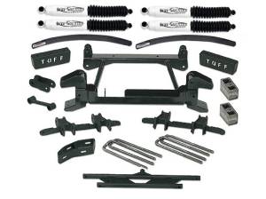 Tuff Country 16853KN Front/Rear 6" Lift Kit with Upper Control Arm Relocation Brackets for Chevy Suburban 1992-1998
